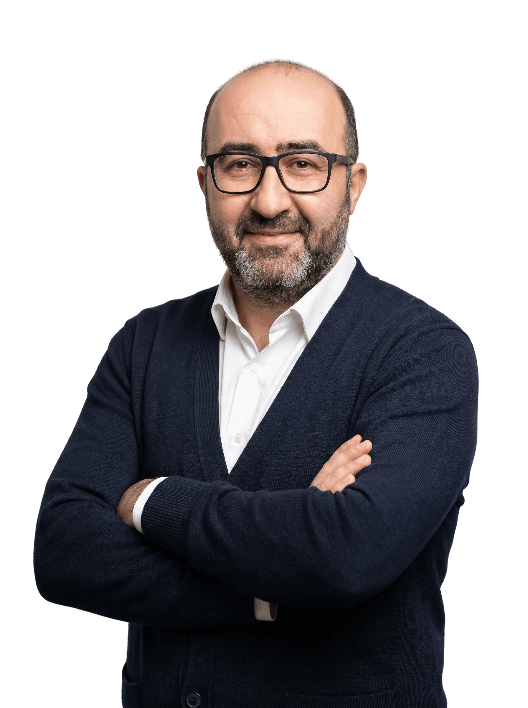 Murat Ischik — Porträt, freigestellt